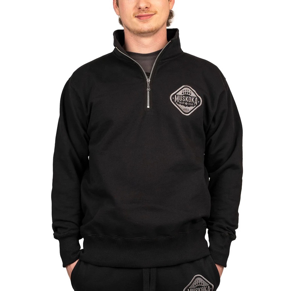 Muskoka Bear Wear‎ 1/4 Zip Sweater
